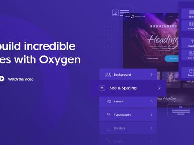 Oxygen Builder插件可视化WordPress页面生成器插件